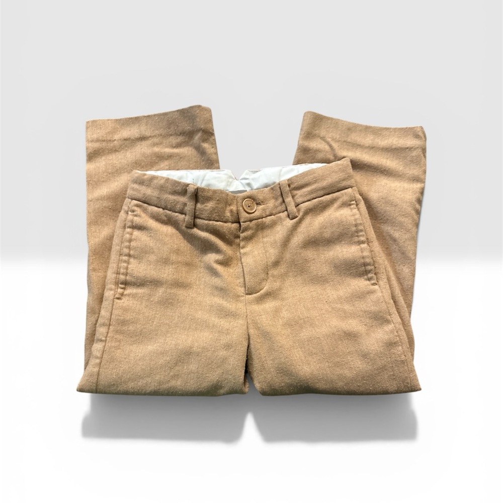 Janie and Jack Boys' Tan Chino-Style Pants